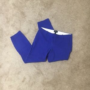 J crew TALL size 10 Minnie style blue pants